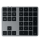 Klawiatura bezprzewodowa Satechi Aluminium Extended Keypad BT (space gray)